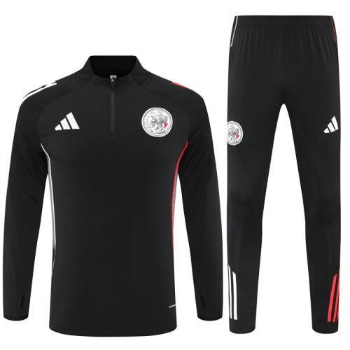 25-26 AX Black Training Suit/25-26阿斯半拉训练服