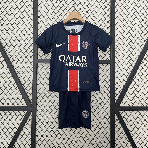 24-25 PSG Home Final Game  Kid Kit/24-25PSG巴黎主场决赛版童装