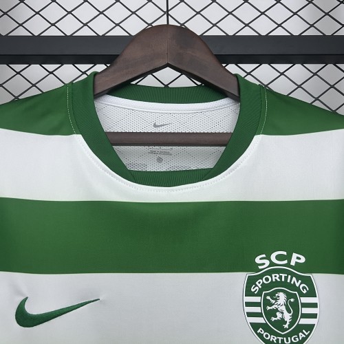 25-26 Sporting Home Fans Jersey/ 25-26 里斯本竞技主场球迷版