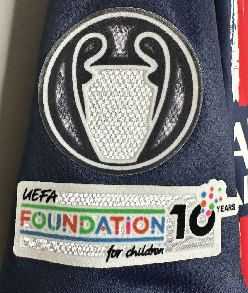 正規品 24-25 PSG ホーム オーセンティック ドゥエ CL決勝 正規