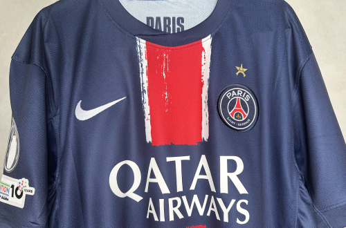 24-25 PSG Home Champions Jersey Fans Jersey/ 24-25 PSG巴黎主场冠军版，球迷