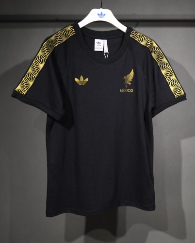 2025 Mexico Black T Shirt/2025墨西哥黑色棉T恤