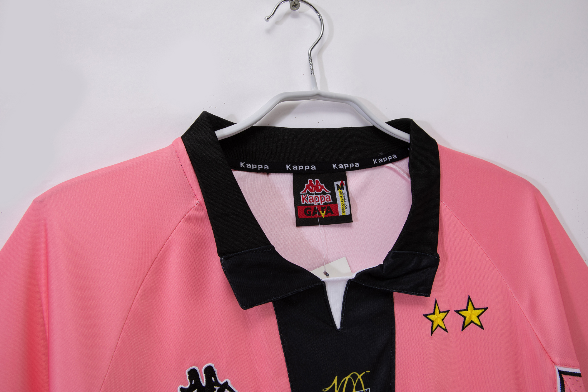 Kappa Juventus 100周年記念シャツ 2XL ピンク Juventus Super Rare Sponsorless 1997-98 Centenary L Kappa