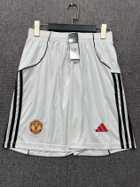 25-26 Manchester United Home Short/25-26曼联主场短裤