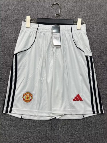 25-26 Manchester United Home Short/25-26曼联主场短裤