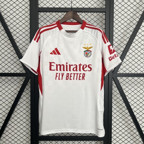25-26 Benfica Away Fans Jersey/ 25-26 本菲卡客场球迷版
