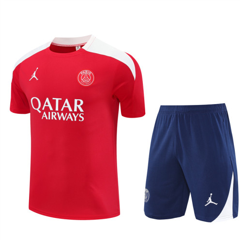 25-26 PSG Short Sleeve Training Suit/ 25-26PSG巴黎短袖训练服