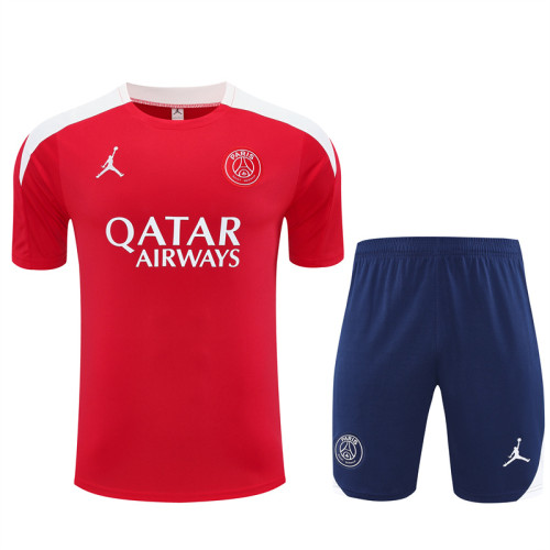 25-26 PSG Short Sleeve Training Suit/ 25-26PSG巴黎短袖训练服