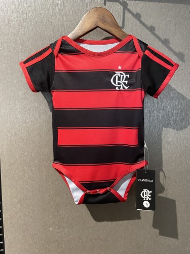 25-26 Flamengo Home Baby Clothing/25-26佛拉门戈主场婴儿装