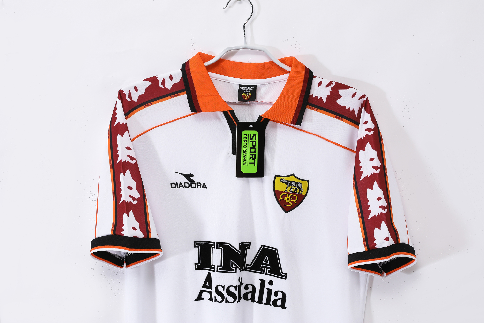 ローマ　98-99 ユニフォーム Retro Roma 98/99 Home Jersey レトロ ローマ 98/99 ホーム