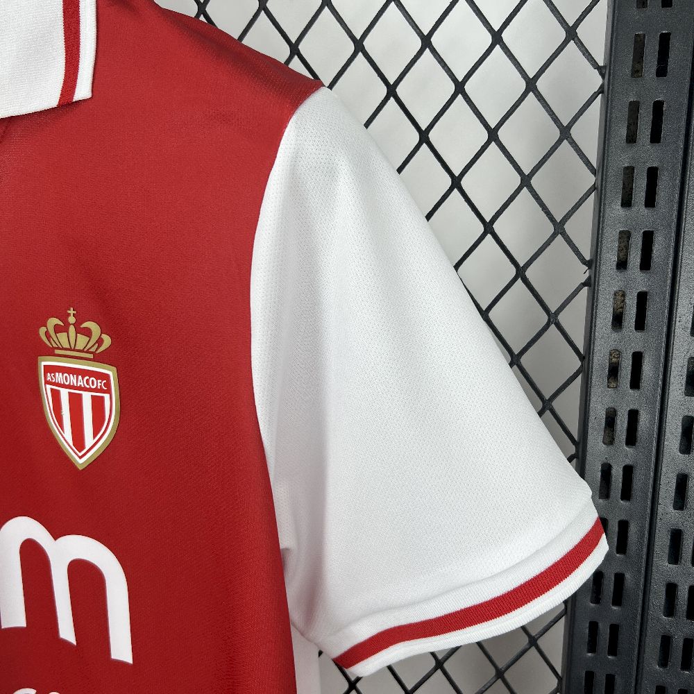 アンスファティ 25-26 モナコ Lサイズ Men's AS Monaco Replica Home Jersey, 25/26 - Mizuno USA