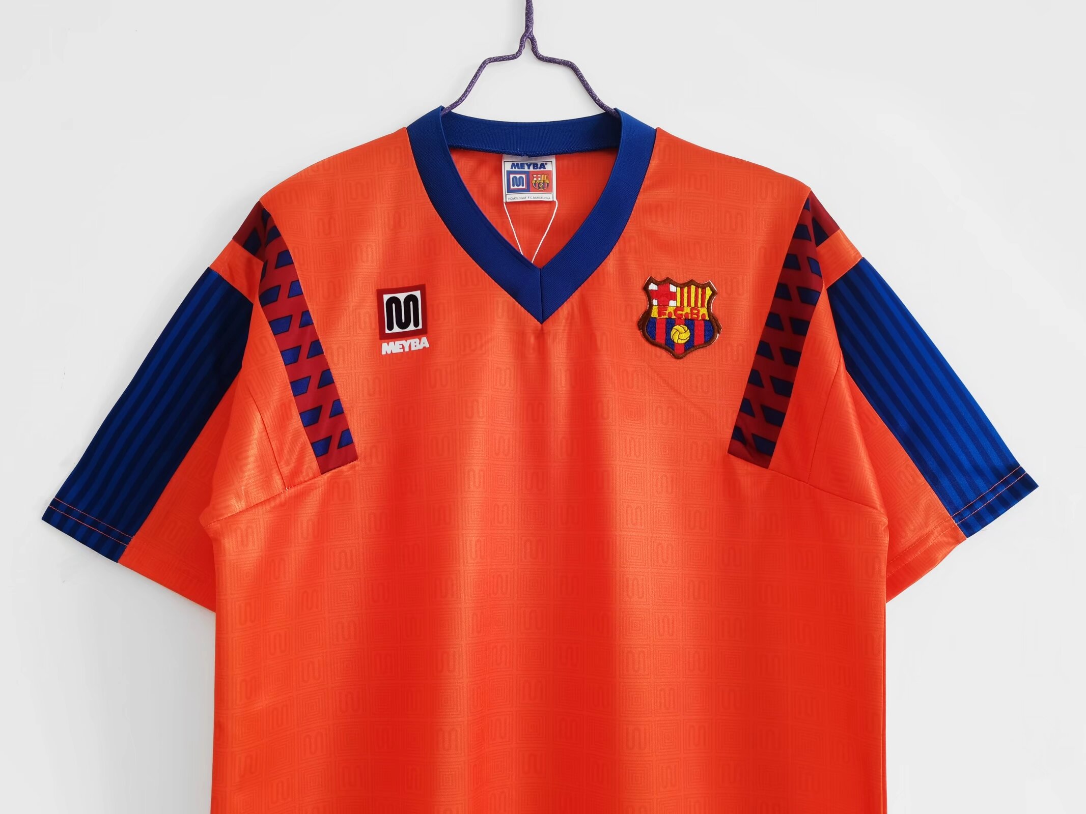 91-92 Barcelona Away Retro Jersey