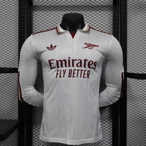 Arsenal 3rd kit 25-26 長袖(Jp2XL) adidas Arsenal 25/26 Long Sleeve Third Authentic Jersey