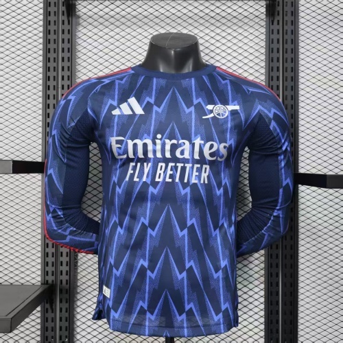 25-26 Arsenal Away Player Long Sleeve Jersey