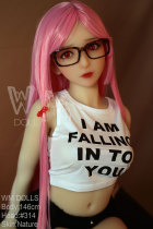 146cm Schoolgirl TPE Mini Sex Dolls WM Doll - Julianna