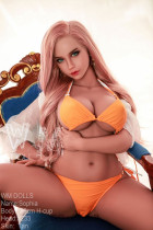 Polly - H-cup Big Breasts Blow up Sex Doll 233# Head TPE 156cm WM Plush Real Dolls