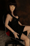 Vanessa - Long Black Hair 145cm 16# Head TPE WM Hot Real Doll