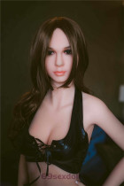 Melissa - 74# Head TPE Black Leather Jacket Sexy Sex Doll 163cm WM Real Dolls for Men