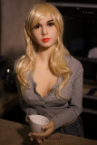 Hayden - Blonde Curly Hair 158cm 74# Head TPE WM Reddit Real Doll