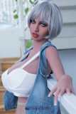 Lillian - Blue Eyes Sexy Sex Doll 108# Head 148cm WM TPE Real Dolls for Men