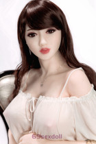 Anya - Long Black Hair 160cm Sex Doll Nude TPE 6YEDOLL Real Life Dolls