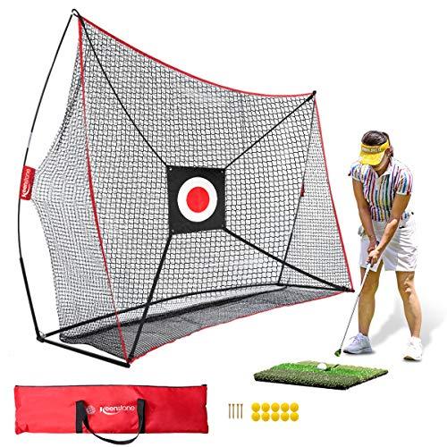 hitting nets and tees
