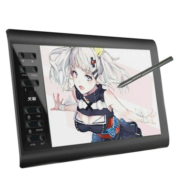large digital drawing art tablet sketch