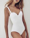 Solid Color Strap Sexy One-piece Swimsuits