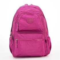 Outdoor Travel Waterproof Nylon Casual Multi Pockets Backpack School Bag
