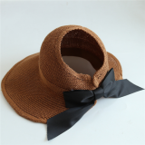 Women's Bow Straw Straw Hat