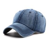 Retro Cotton Denim Baseball Cap Travel Sunshade Snapback Hat