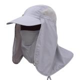 Neck Cover Sun Fishing Hat Ear Flap Bucket Outdoor UV Protection Cap