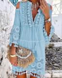Bohemian Summer Holiday Daily Fashion Short Mini Dresses