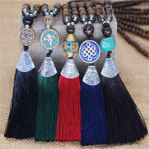 Necklaces - Ethnic Style Long Tassel Necklaces