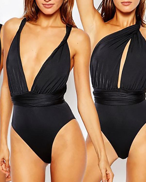 Sexy Multiway One Piece Swimsuit Bathing Suit