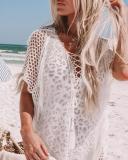 Tassel Hollow Cover Up