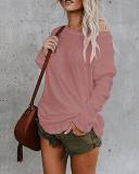 Women's Casual Solid Blouses Tops