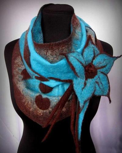 Vintage Women Fashion Winter Scarf