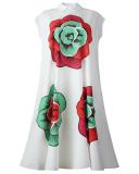African Plus Size Printed Dress Ethnic Style Maxi Dress