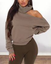 Pullover Ribbed Turtleneck Sweater Top