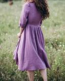 Women's Light And Natural Casual Dress