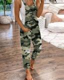 2020 Women's Casual Holiday Ripped Denim Jumpsuit