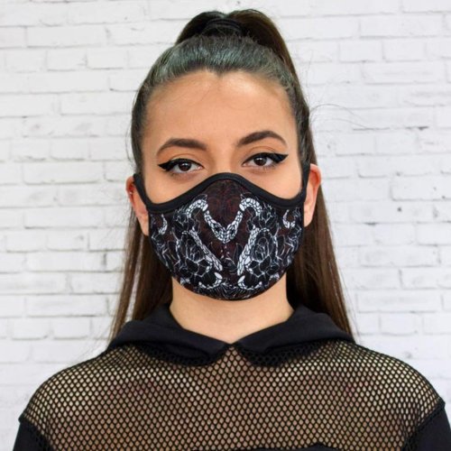 Fashion Printed Cloth Mask Accessories