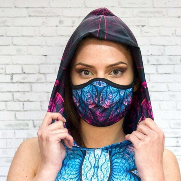 Fashion Printed Cloth Mask Accessories
