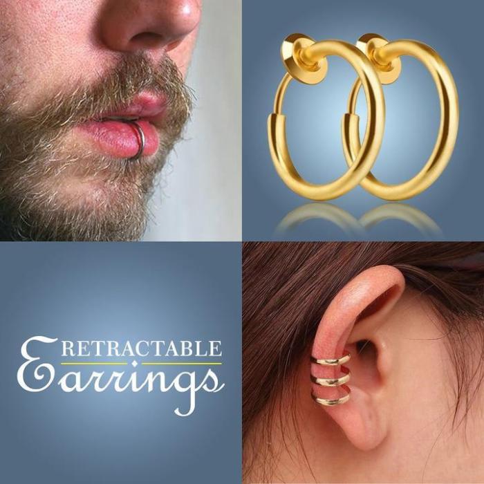 Retractable Earrings