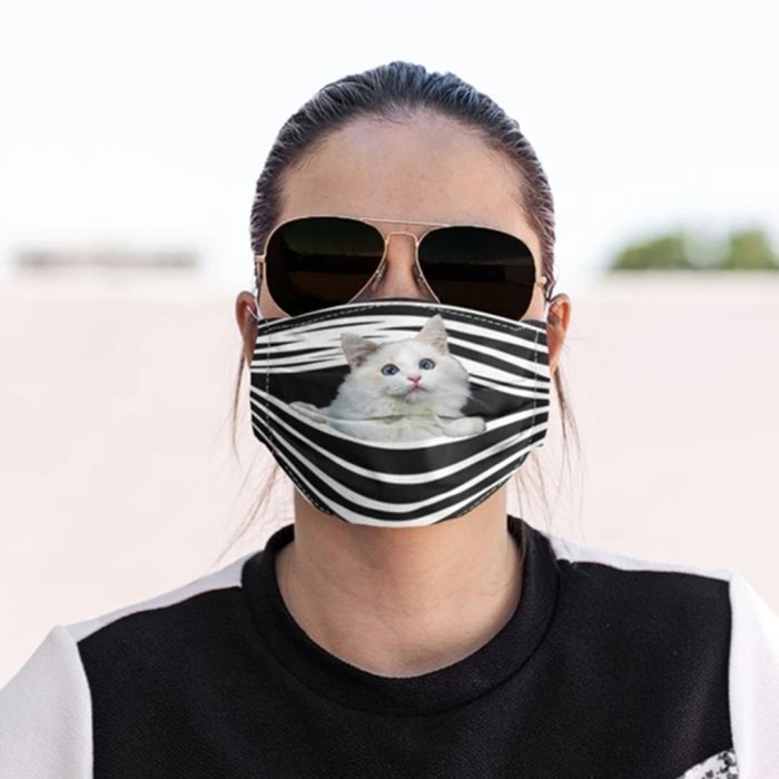Cat Lover Cloth Face Mask
