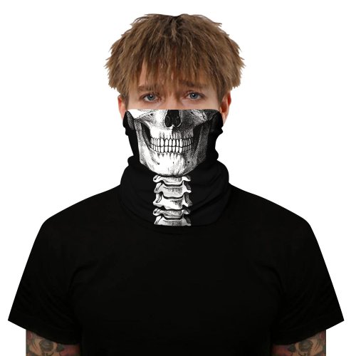 Skull Style Face Shield