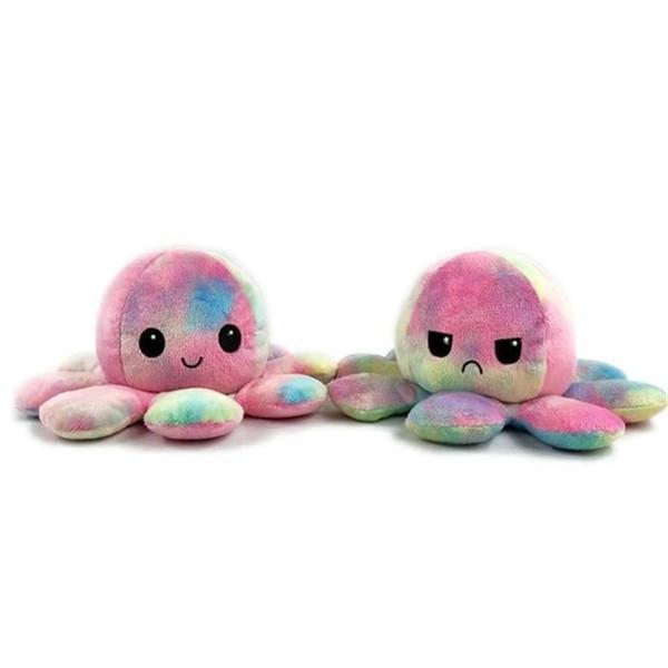 cute octopus plush reversible
