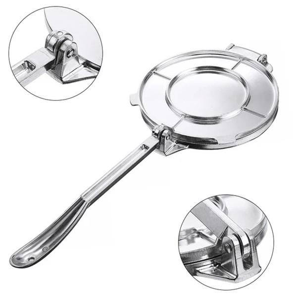 Stainless Steel Tortilla Presser Foot With Handle