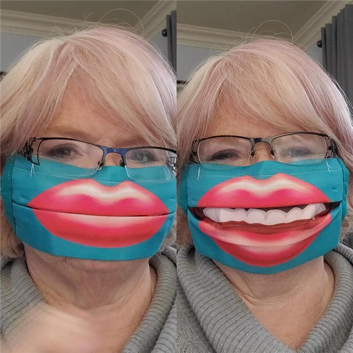 Funny Transformation Face Mask